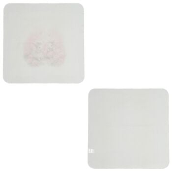 Baby Girl Ivory Bunny Muslin Swaddles ( 2-Pack )