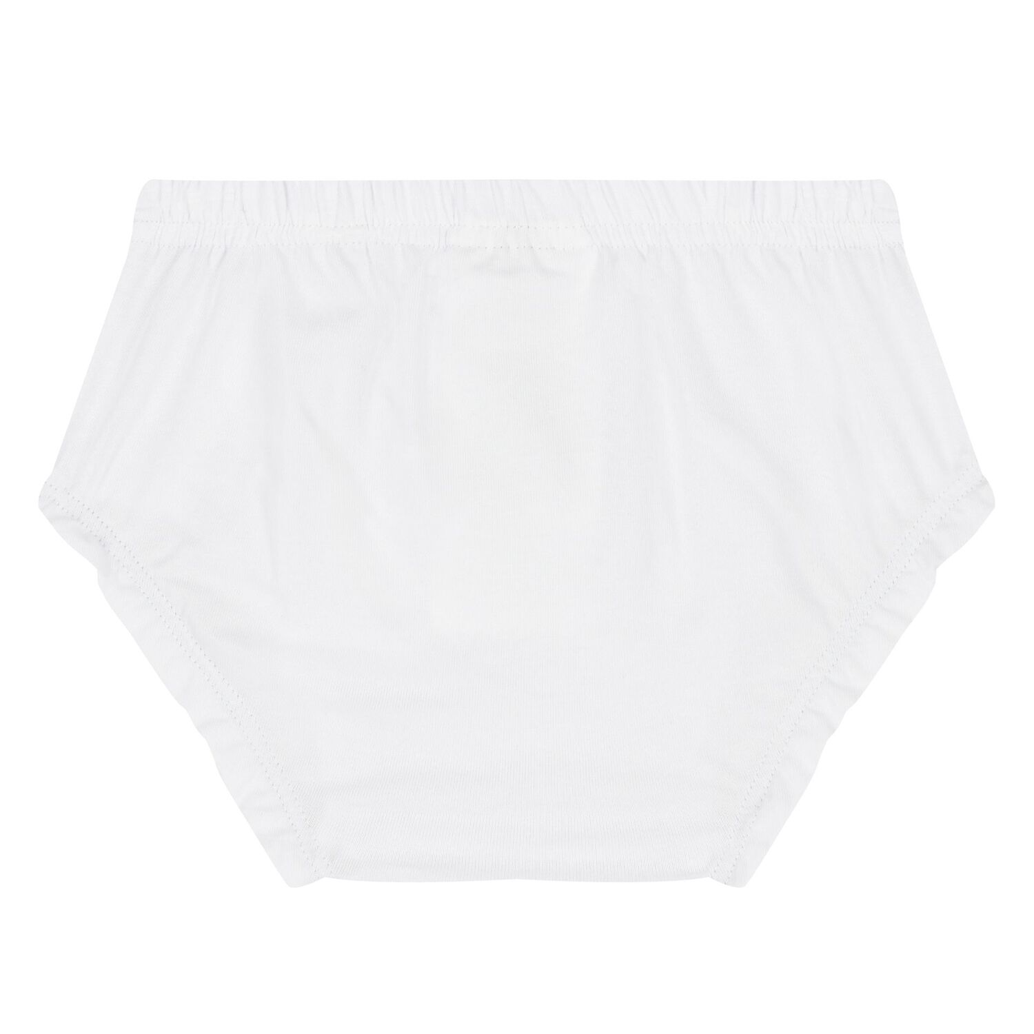 Baby Girls White & Blue Logo Tulle Dress Set, 1, hi-res