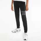 Boys Black Logo Joggers, 1, hi-res