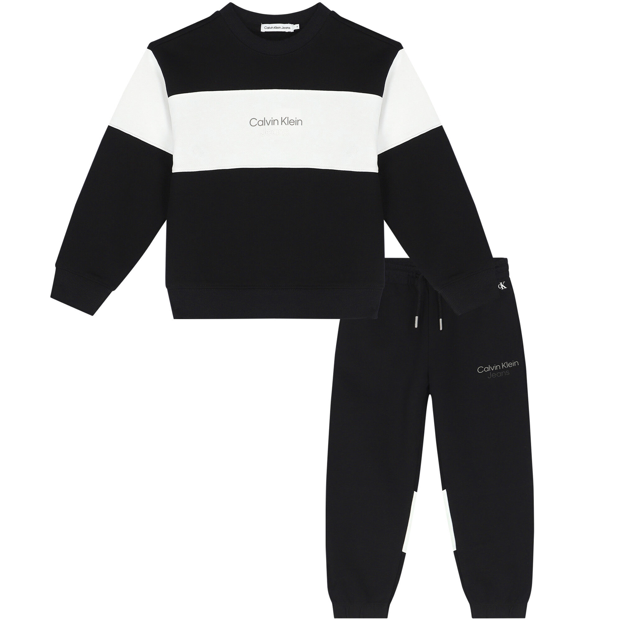 Boys calvin hotsell klein tracksuit