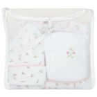 Baby Girls White & Pink Roses Babygrow Gift Set, 1, hi-res