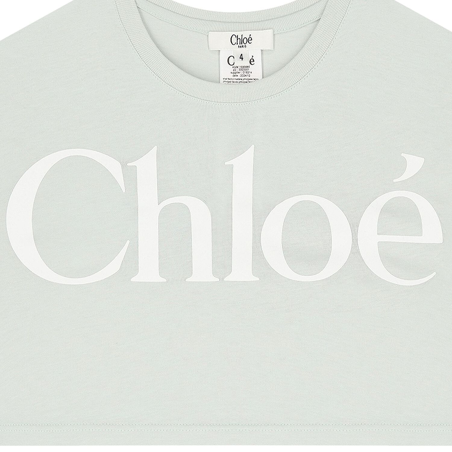 Girls Grey Logo T-Shirt, 2, hi-res