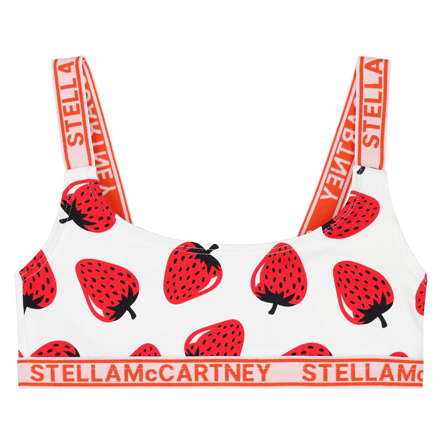 Girls Ivory Strawberry Bikini, 1, hi-res image number null