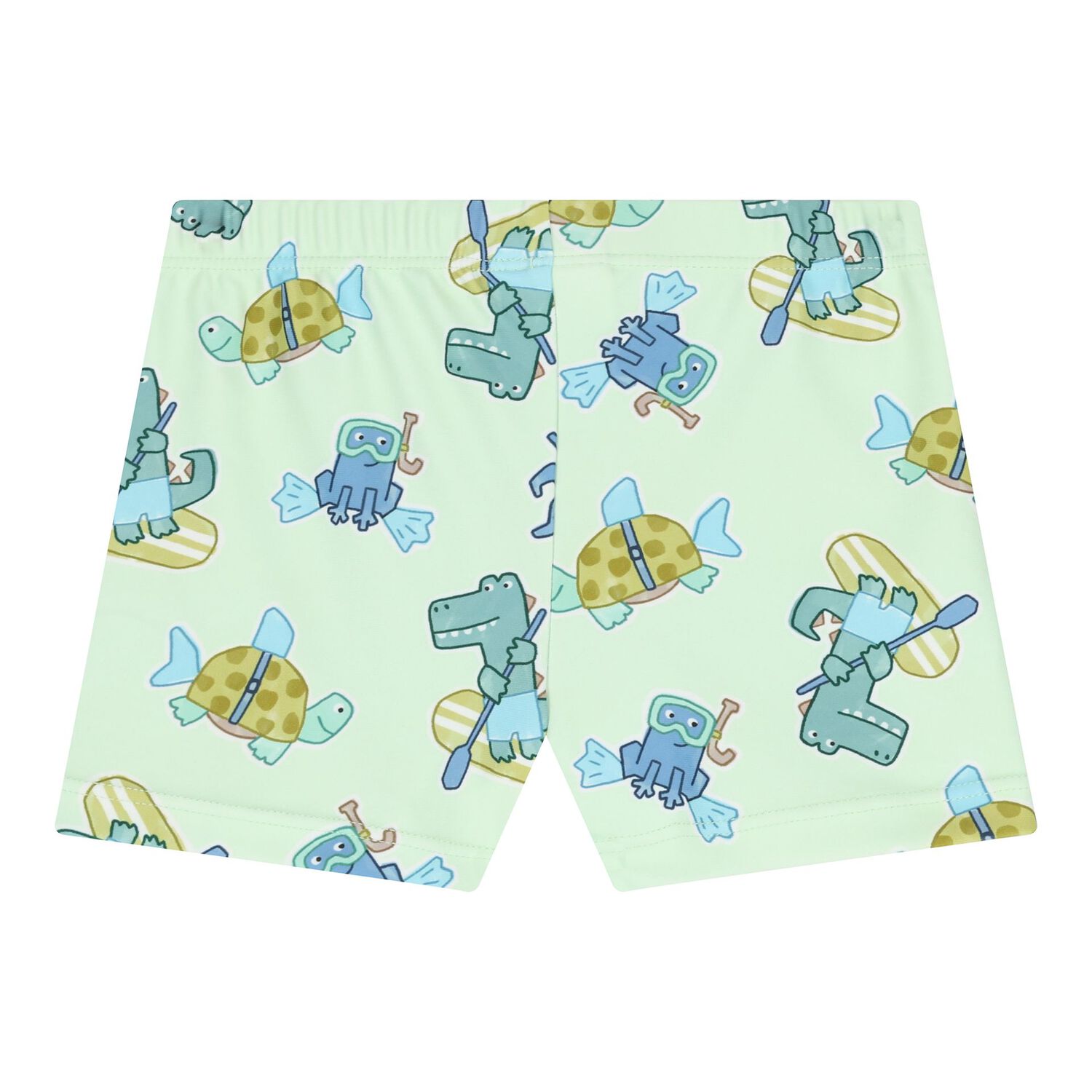Baby Boys Green Swim Set, 2, hi-res
