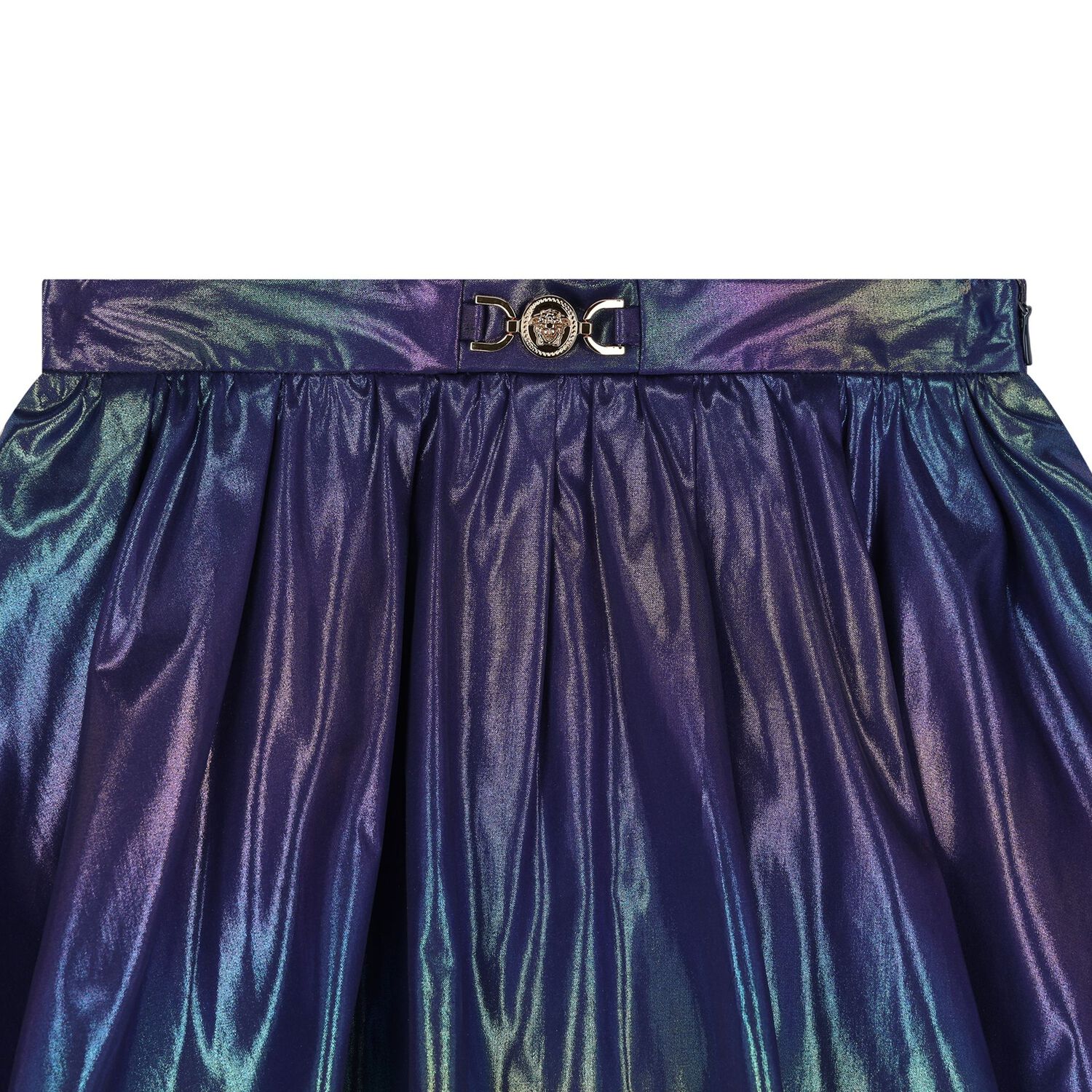 Girls Multi-Coloured Iridescent Skirt, 1, hi-res