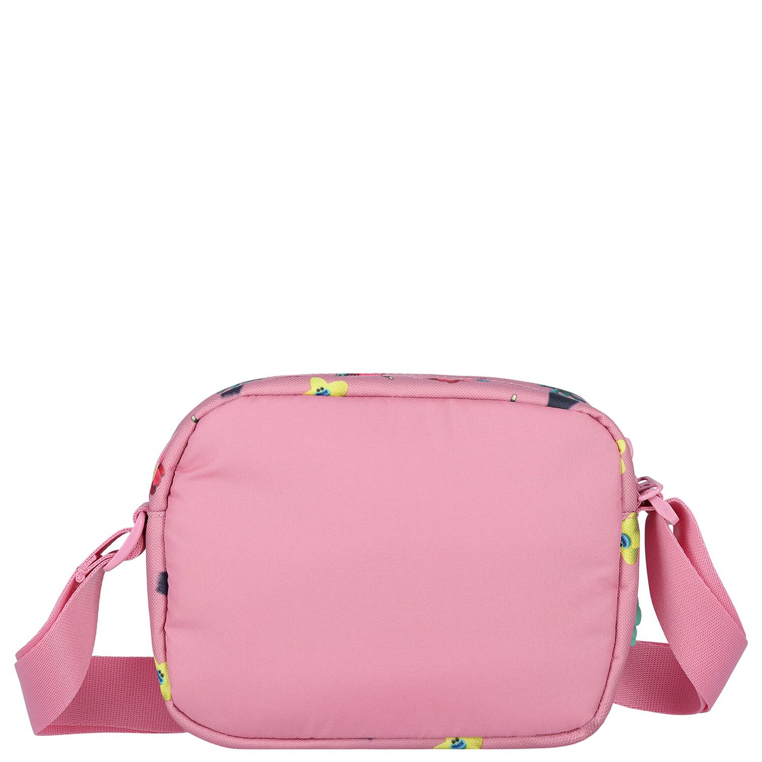 Girls Pink Trolls Logo Handbag, 1, hi-res