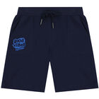 Boys Navy Blue Shorts, 2, hi-res