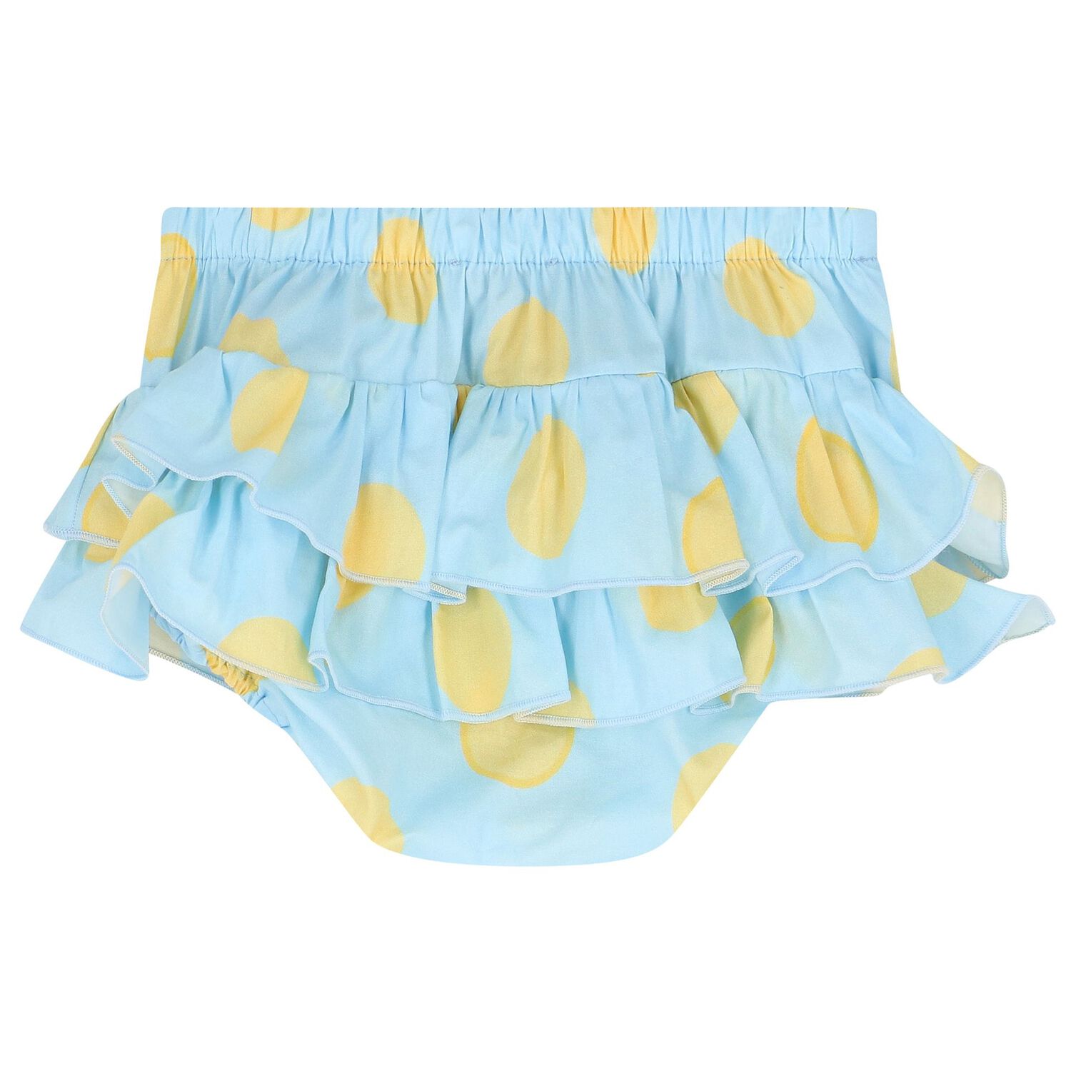 Baby Girls Blue Floral Dress Set, 1, hi-res