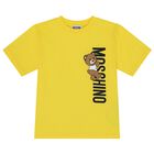 Yellow Teddy Bear Logo T-Shirt, 3, hi-res