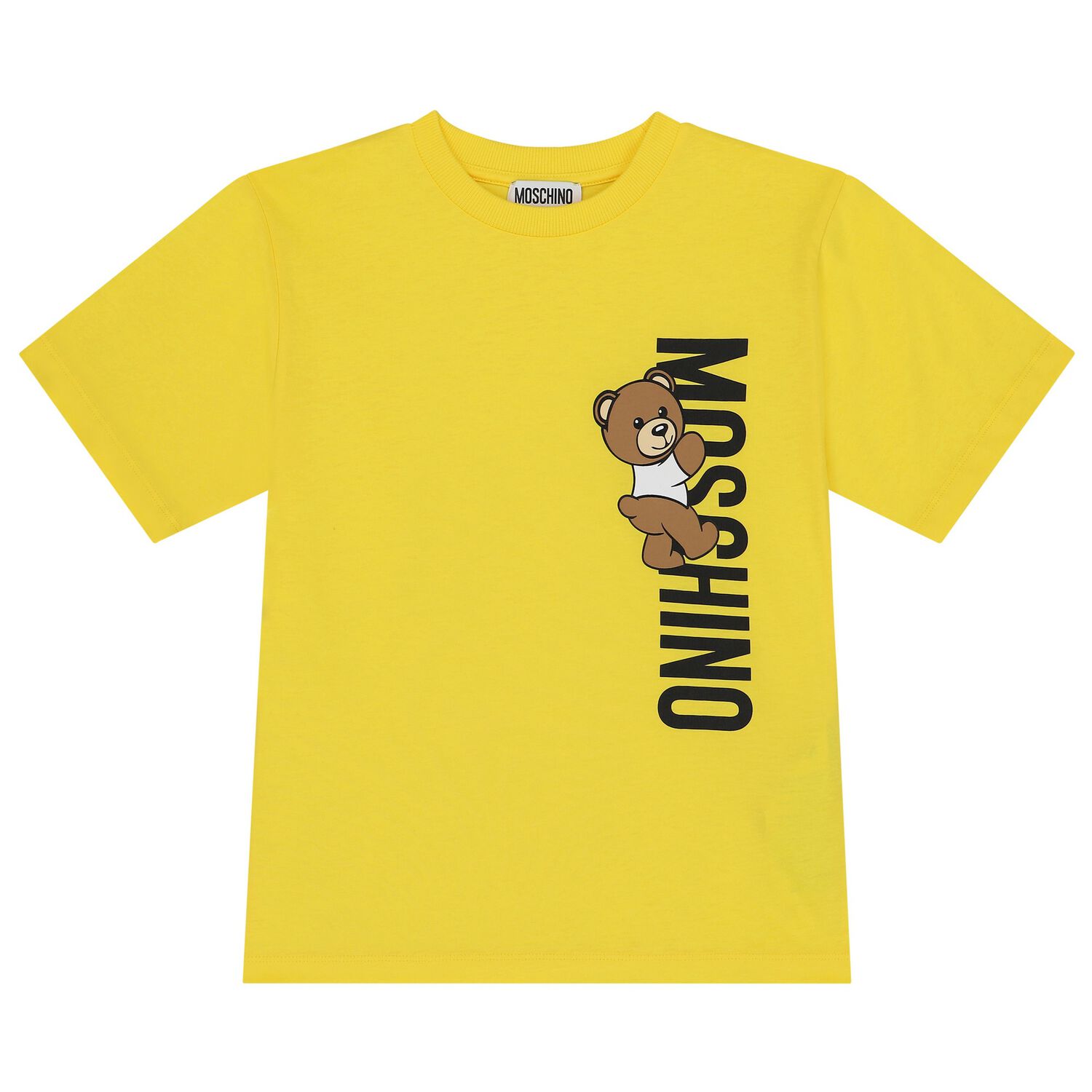 Yellow Teddy Bear Logo T-Shirt, 3, hi-res