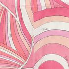 Younger Girls Pink & White Iride Leggings, 2, hi-res