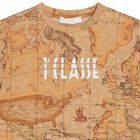 Boys Beige Geo Map T-Shirt, 1, hi-res
