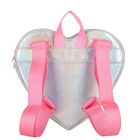Girls Rainbow Embellished Backpack ( 22cm ), 1, hi-res