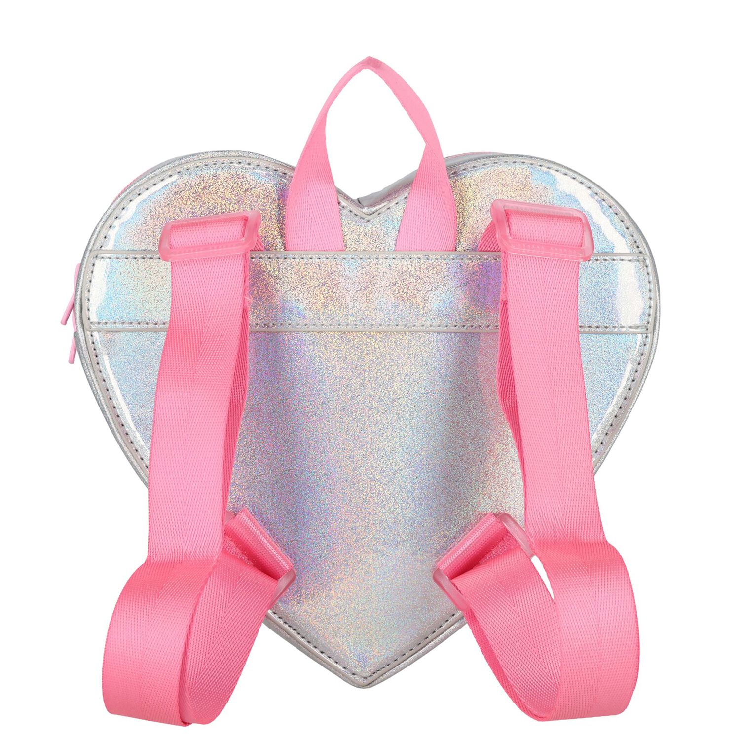 Girls Rainbow Embellished Backpack ( 22cm ), 1, hi-res
