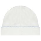 Baby Boys White & Blue Logo Gift Set, 1, hi-res