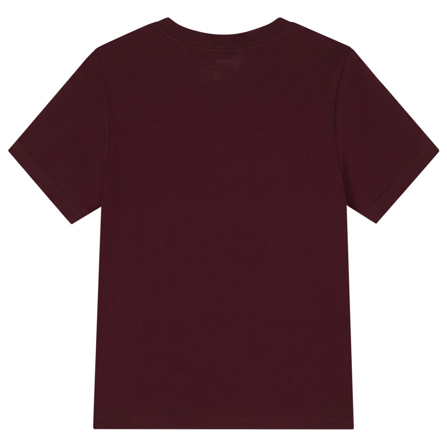 Boys Burgundy Logo T-Shirt, 1, hi-res
