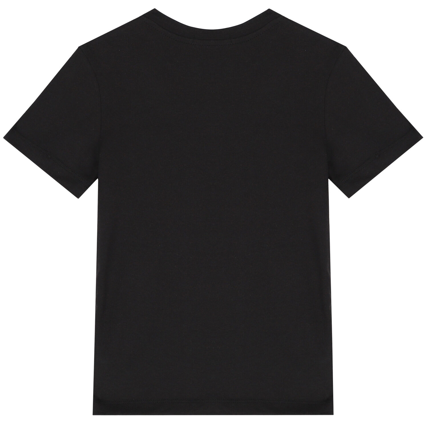 Boys Black Logo T-Shirt, 1, hi-res