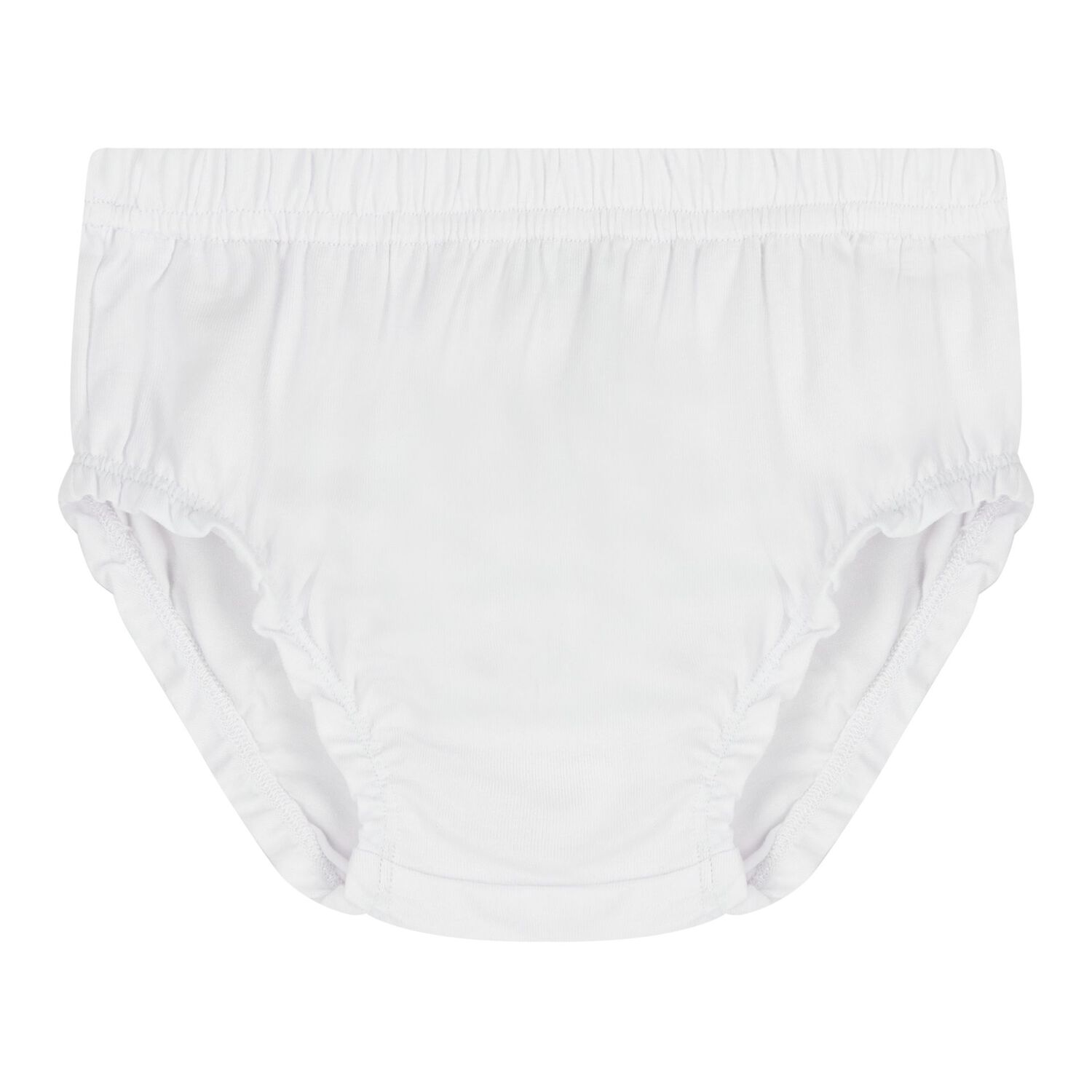 Baby Girls White & Blue Logo Tulle Dress Set, 1, hi-res