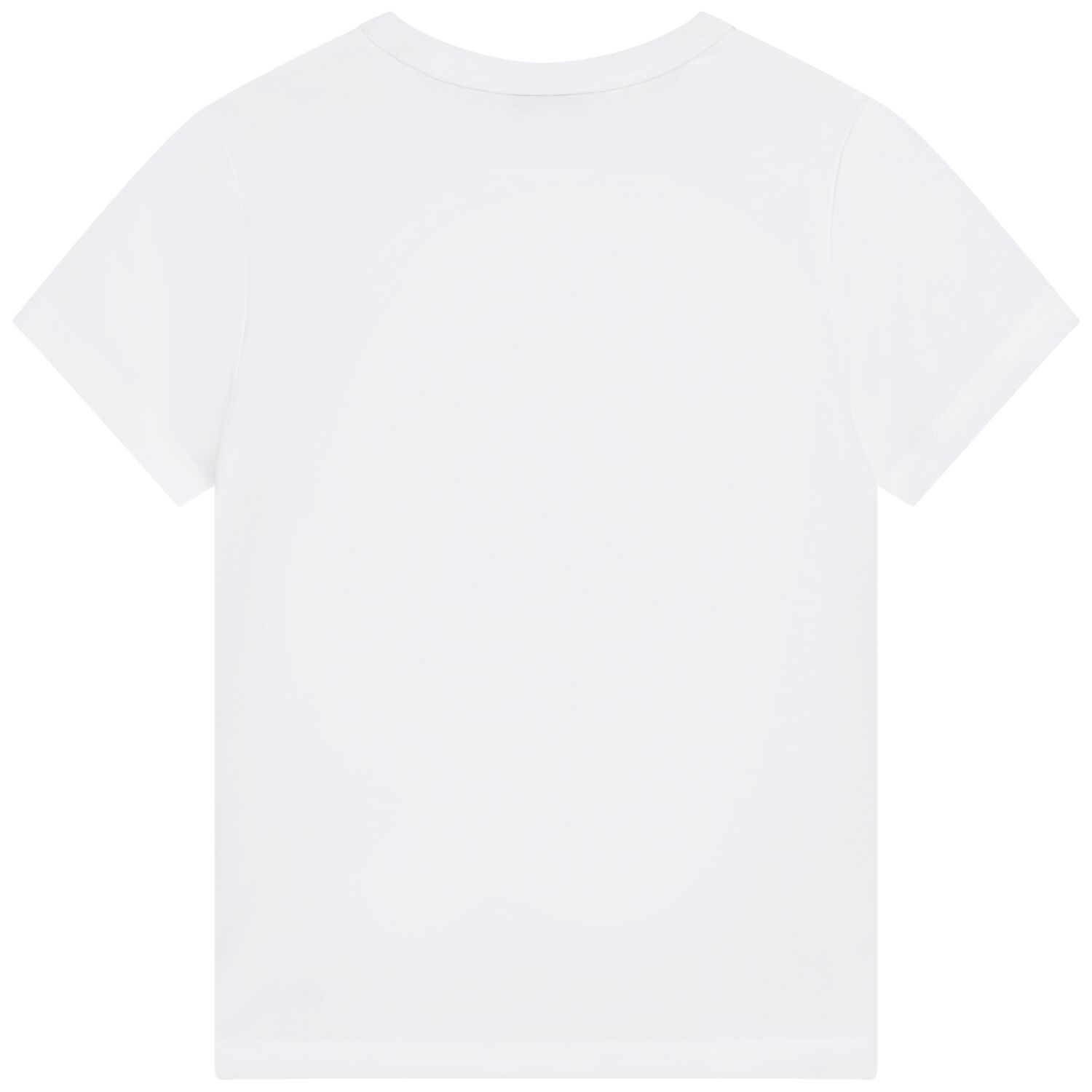 Girls White Logo T-Shirt, 1, hi-res