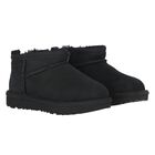Younger Black Classic Ultra Mini Suede Boots, 3, hi-res