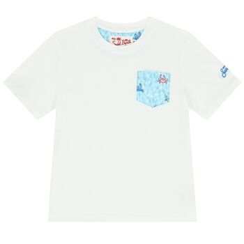 Boys White Logo T-Shirt