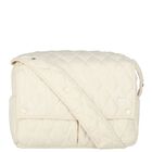 Beige Logo Baby Changing Bag, 1, hi-res