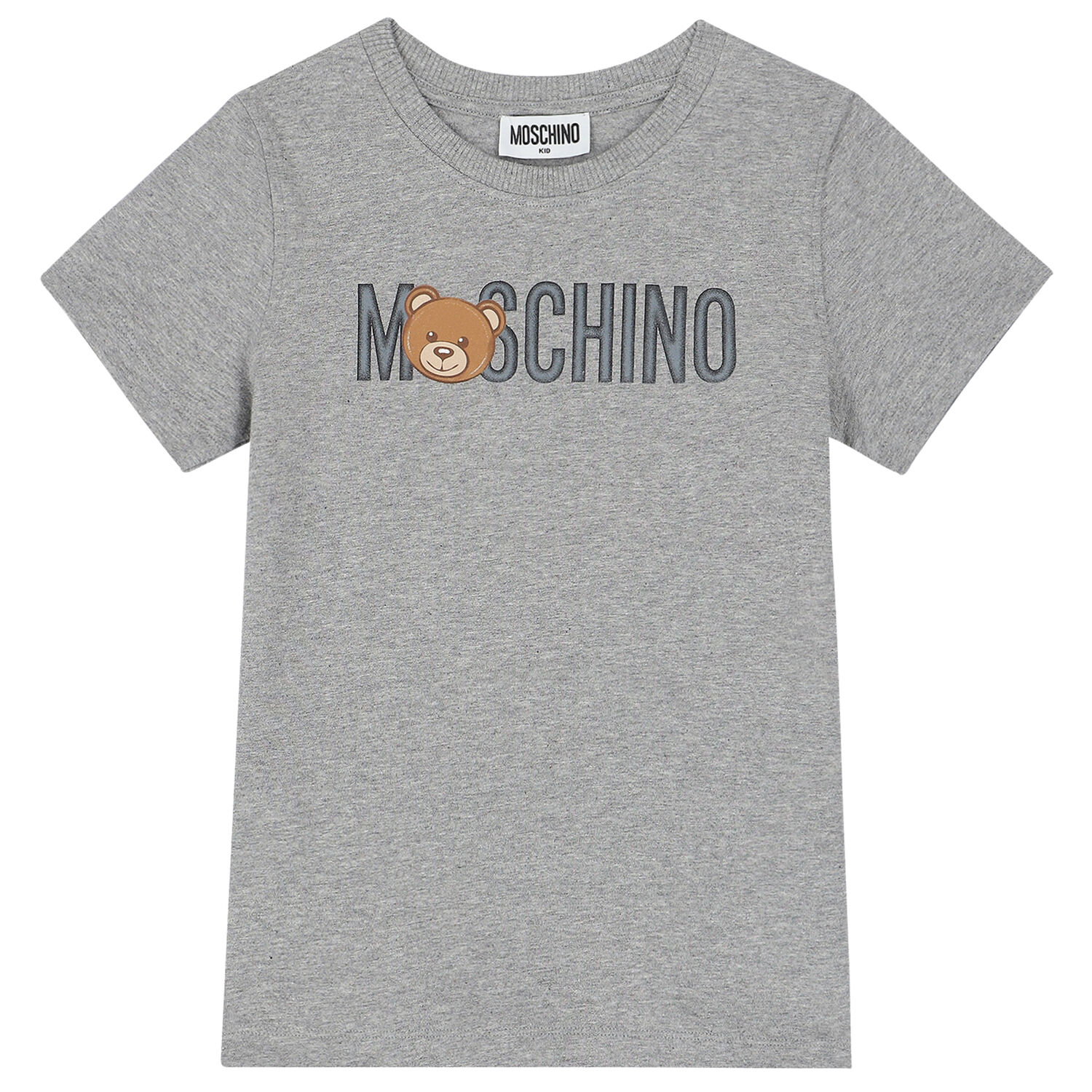 Grey Teddy Logo T-Shirt, 5, hi-res image number null