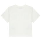 Boys White & Green Logo Shorts Set, 2, hi-res