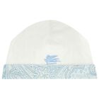 Baby Boys White & Blue Paisley Babygrow Gift Set, 1, hi-res