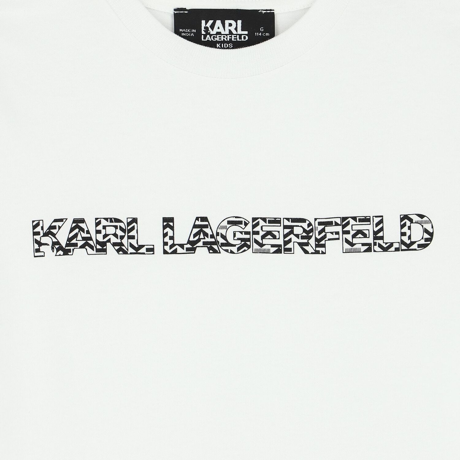 Boys White Logo T-Shirt, 2, hi-res