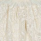 Girls Beige Lace & Sequin Kristi Dress, 1, hi-res