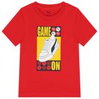 Boys Red Logo T-Shirt, 2, hi-res