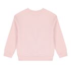 Girls Pink Logo Sweatshirt, 1, hi-res