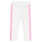 Younger Girls Pink T-Shirt & Leggings Set, 1, hi-res