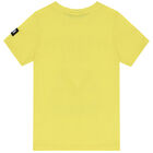 Boys Yellow Logo T-Shirt, 1, hi-res
