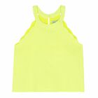 Girls Yellow Floral Skirt Set, 1, hi-res