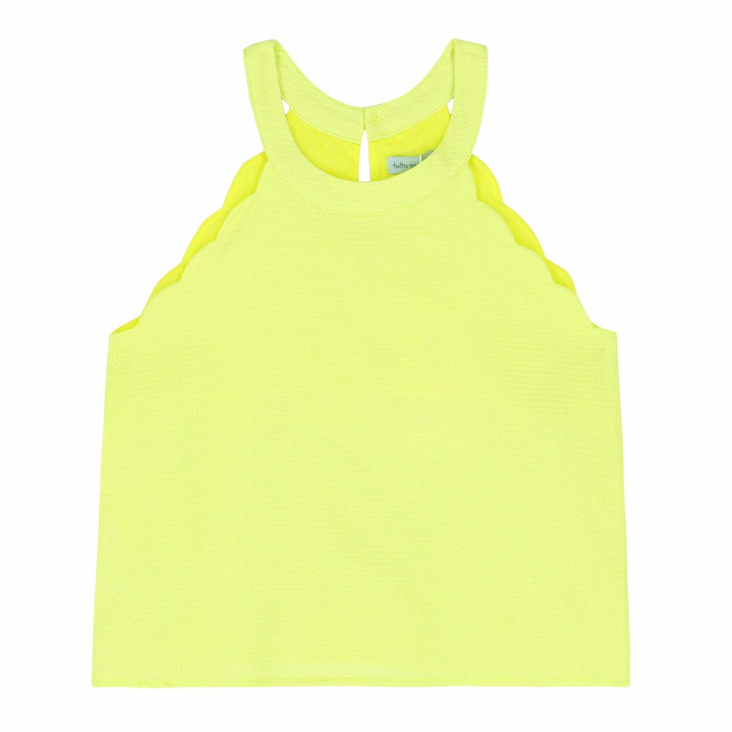 Girls Yellow Floral Skirt Set, 1, hi-res