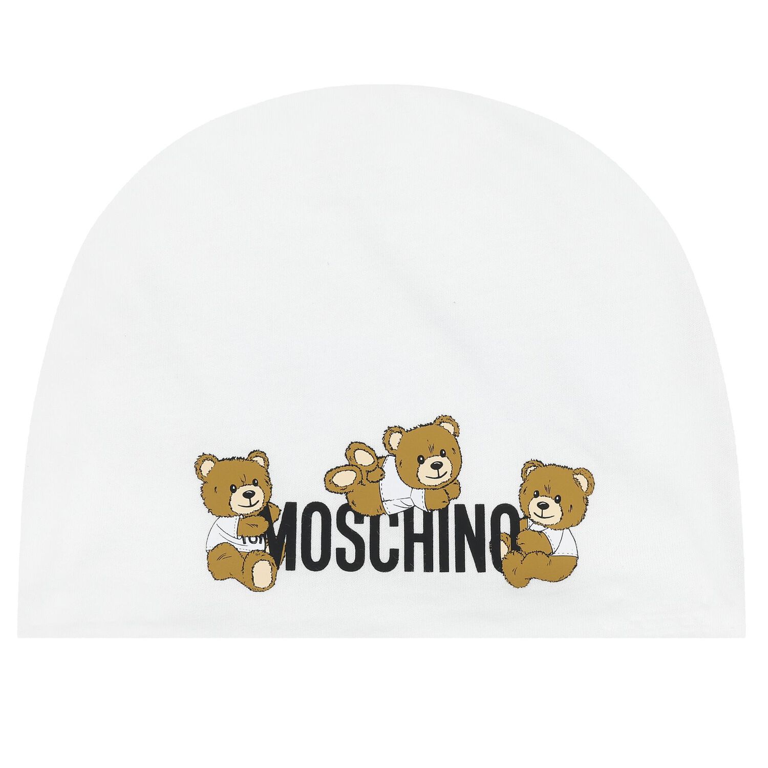 White Teddy Bear Logo Babygrow Gift Set, 3, hi-res