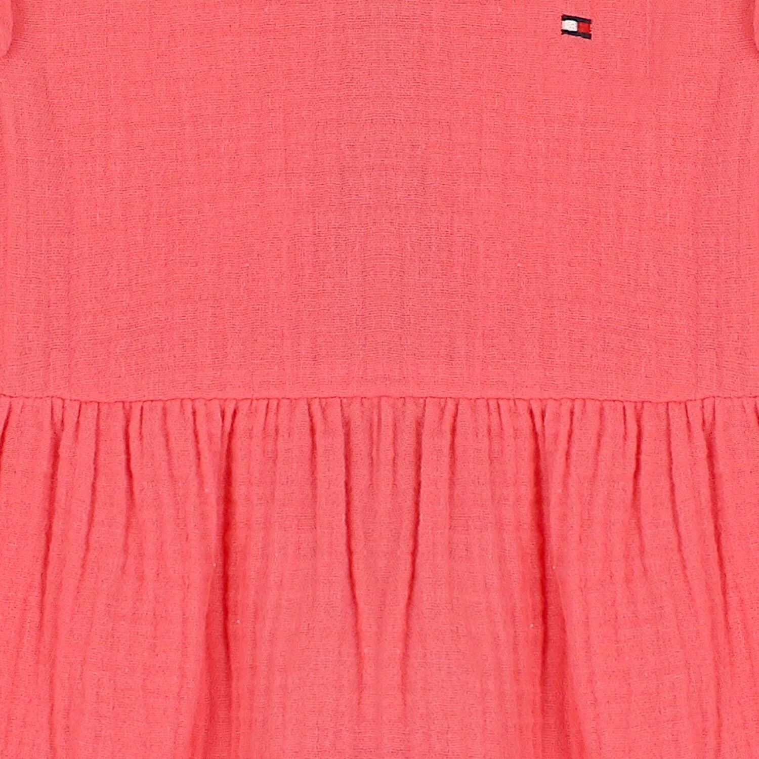 Baby Girls Pink Logo Dress, 1, hi-res