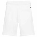 Boys White Logo Shorts, 2, hi-res