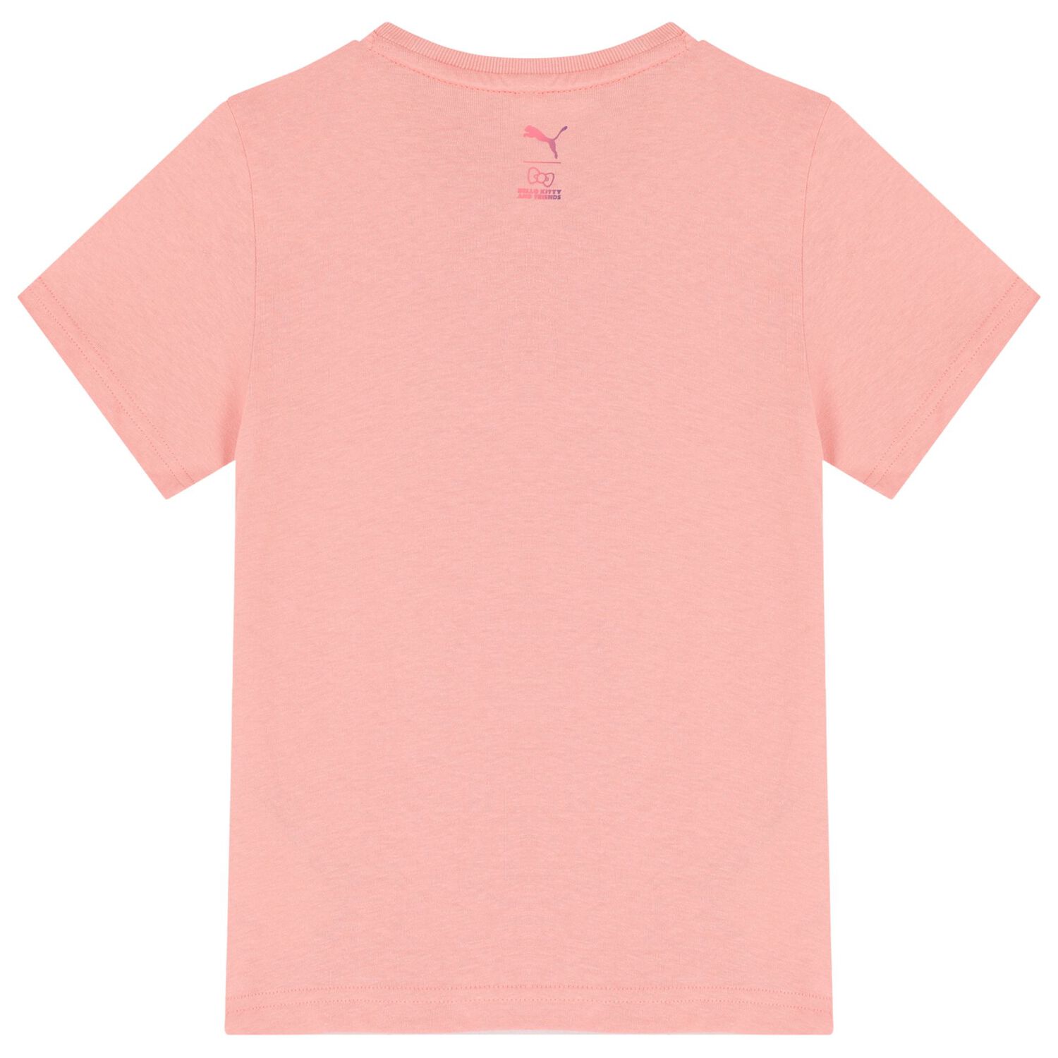 Girls Pink Hello Kitty Logo T-Shirt, 2, hi-res