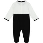 Black & White Logo Babygrow Gift Set, 1, hi-res