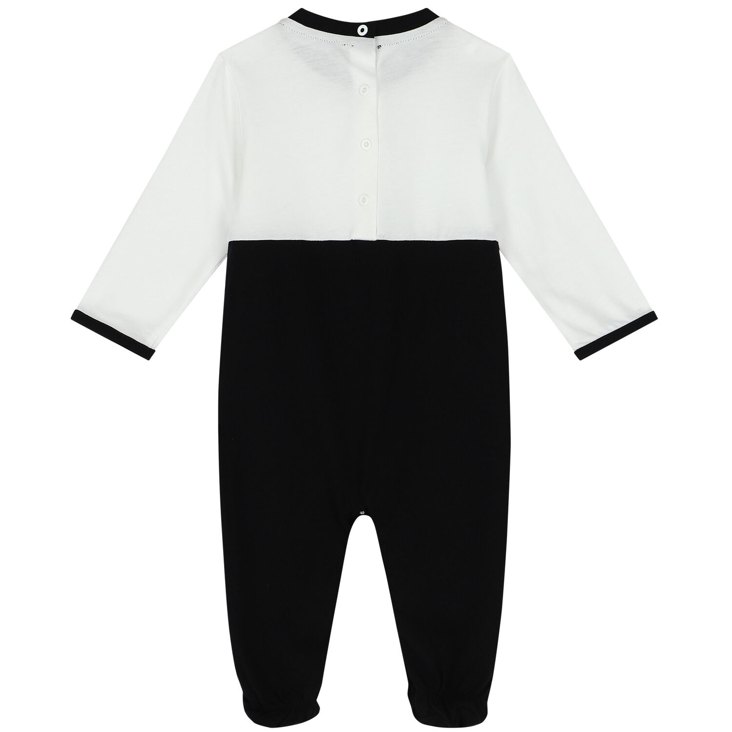 Black & White Logo Babygrow Gift Set, 1, hi-res