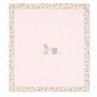 Baby Girls Pink Animals Blanket, 1, hi-res