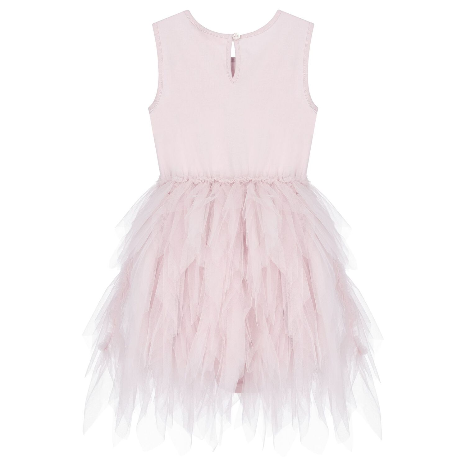 Baby Girls Pink Ruffled Tulle Dress Set, 1, hi-res image number null