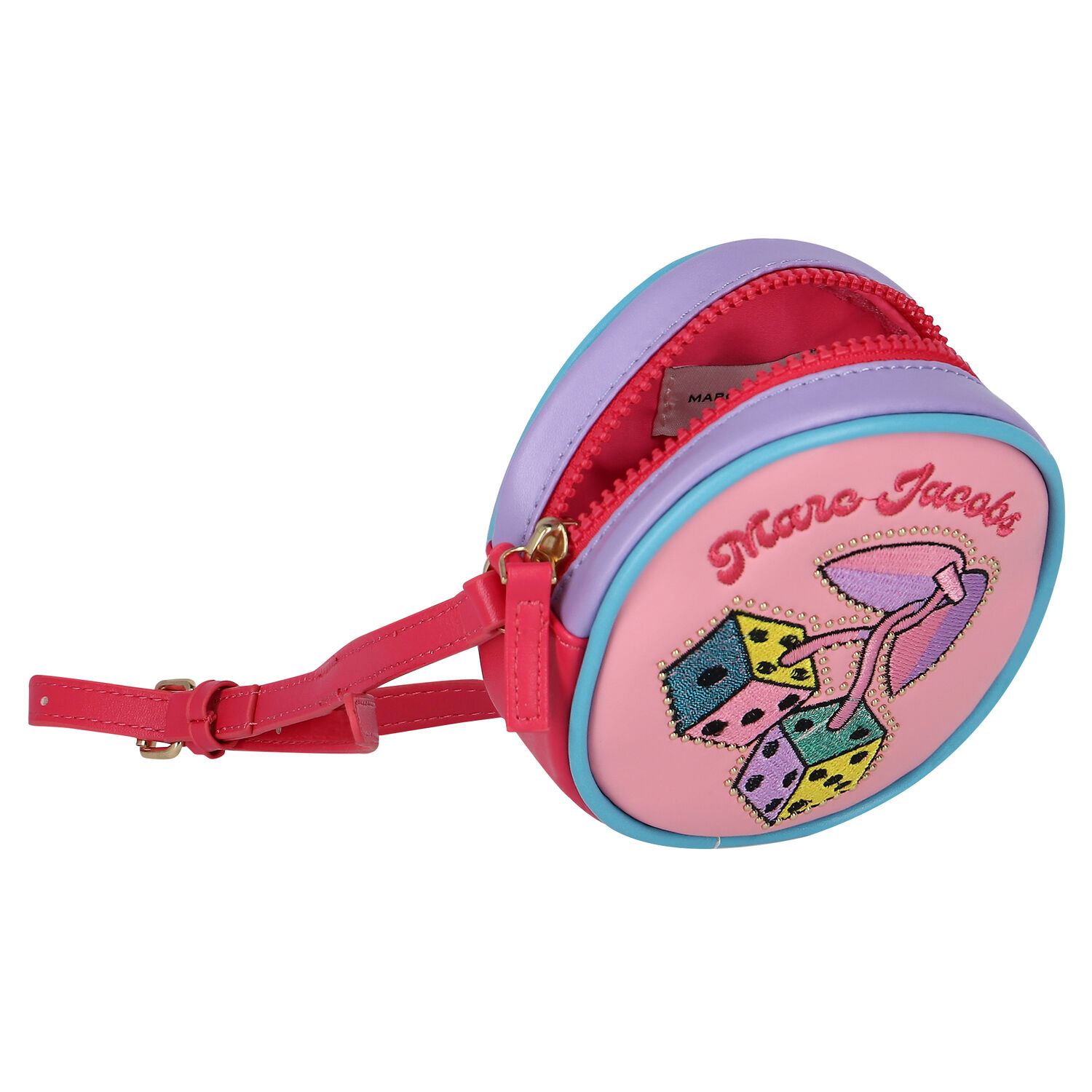 Girls Pink Logo Shoulder Bag, 1, hi-res