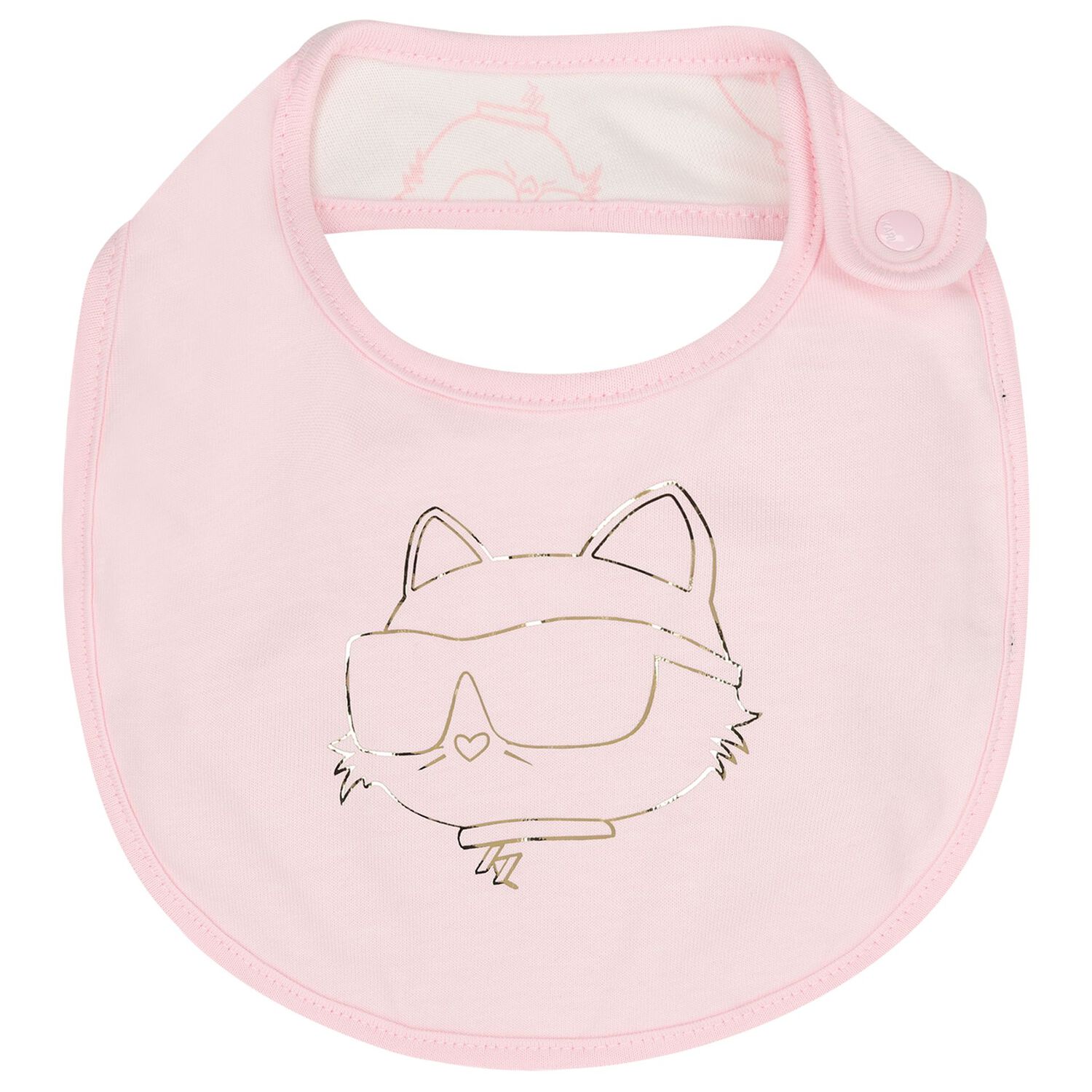 Baby Girls Pink & White Choupette Babygrow Gift Set, 1, hi-res