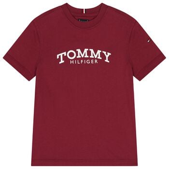 Boys Red Logo T-Shirt
