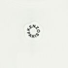 Girls White Logo Top, 1, hi-res