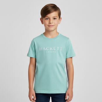 Boys Aqua Logo T-Shirt